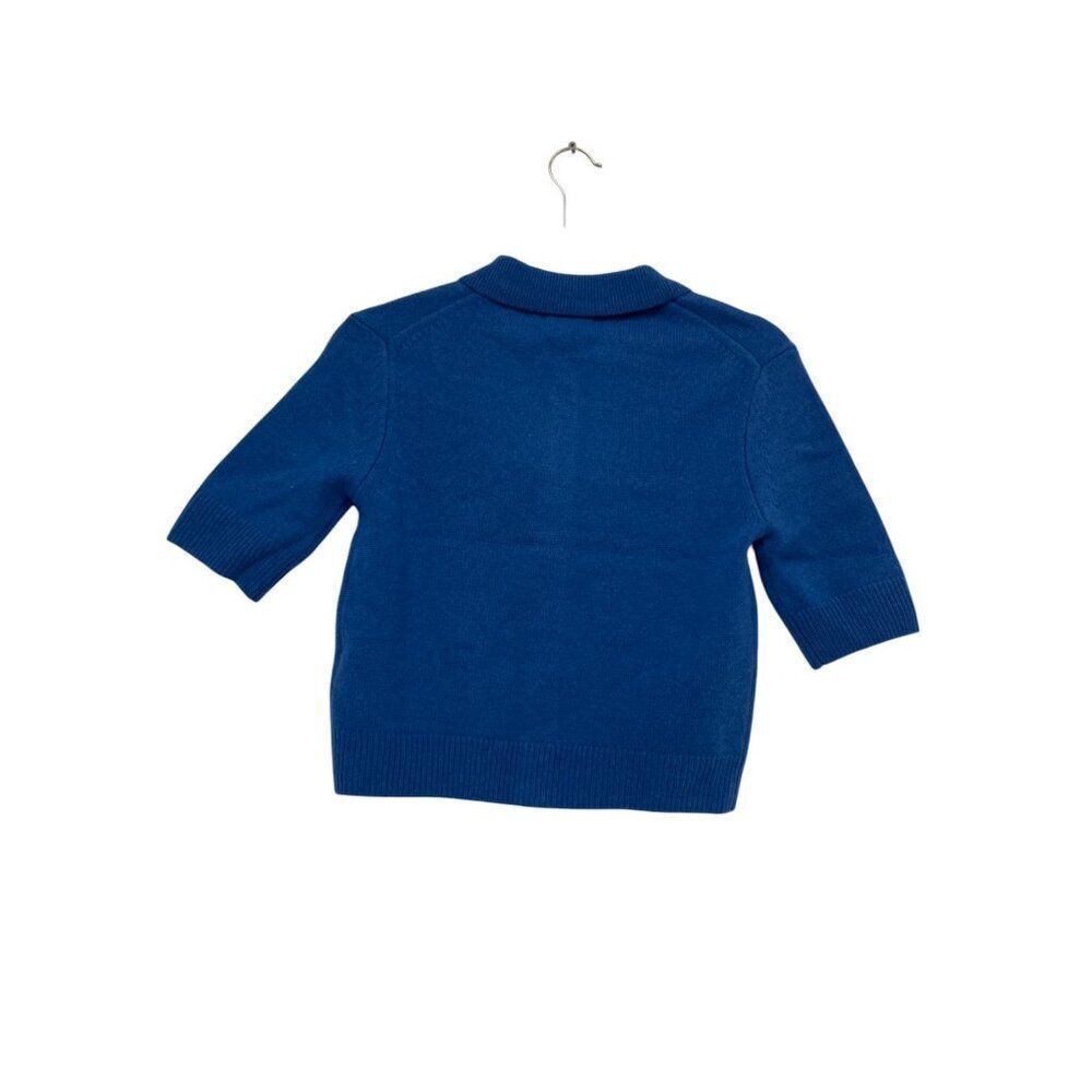 Massimo Dutti Womens Sweater XS Blue Wool Cashmere Cardigan 5749/639 NWT - Picture 5 of 10